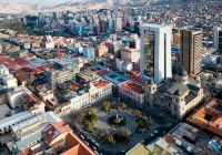 Bolivia la paz vista aerea