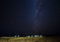 Botswana little machaba night view