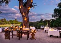Botswana little machaba outdoors dining