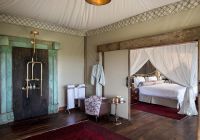 Botswana great plains duba plains camp tenda banheiro