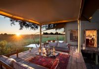 Botswana great plains duba plains camp tenda varanda