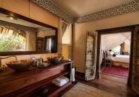 Botswana great plains selinda camp tenda banheiro