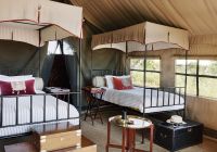 Camp kalahari guest tent 2 camas