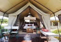 Camp kalahari guest tent area externa