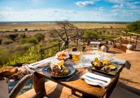 Machaba safaris web ngoma lodge lunch with a view safari