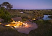 Machaba web monachira camp jetty sundowners botswana
