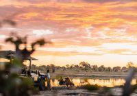 Mbamba camp entardecer safari