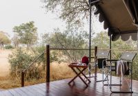 Mbamba camp guest tent deck