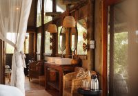 Mokolwane camp guest tent banheiro vis o