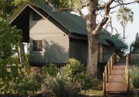 Mokolwane camp guest tent hall