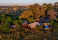 Mokolwane camp vista externa aerea