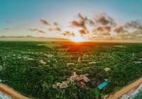 Brasil bahia trancoso pousada tutabel aerea