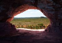 Brasil jalapao tocantis pedra furada vista