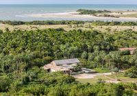 Casa daia brasil ceara drone vista paisagem