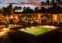 Casa daia ceara brasil drone lusco fusco paisagem