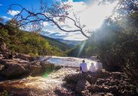 Chamada diamantina cachoeira da fumaca riachinho