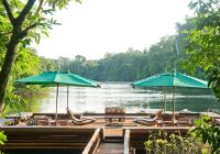 Cristalino lodge deck flutuante