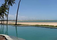 Hotel Carmel Icaraizinho - Área piscina, vista mar