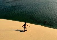 Maranhao oia casa lencois parque nacional dos lencois maranhenses esqui areia