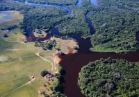 Ms barra mansa pantanal vista aerea