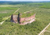 Mtur tocantins jalapao pedra furada ponte alta vista aerea flavio andre