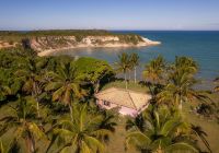 Ponta da juacema bahia caraiva lotus vista aerea