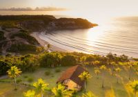 Ponta da juacema bahia caraiva vista sol