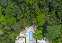 Sao paulo palacio tangara aerial view