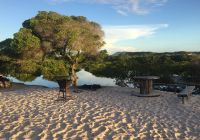Trekking nos lencois maranhenses area de alimentacao