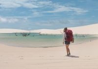 Trekking nos lencois maranhenses paisagem
