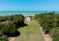Villas de trancoso bahia vista aerea igreja