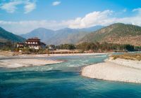Monastério Punakha Dzong Butão
