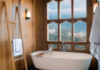 Six senses thimphu lodge suite banheira