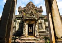 Camboja siemreap banteaysamre templo entrada