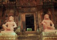 Camboja siemreap banteaysrei templo