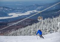 Canada tremblant ski solo
