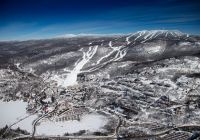 Canada tremblant vista aerea