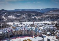 Canada tremblant vista cidade