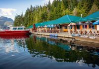 Knight inlet lodge vista externa lodge