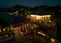 Le barthelemy hotel rooftop aerea
