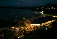Le barthelemy hotel rooftop vista aerea