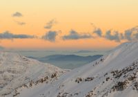 Valle nevado paisagem