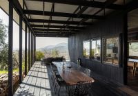 Vik chile lodge terraza