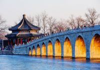 Palácio Verão Yiheyuan Kunming Lake Pequim China