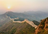 Vista aérea Grande Muralha China