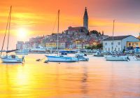 Cidade velha de rovinj croacia