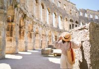 Coliseu em pula croacia