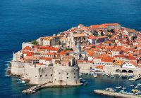 Dubrovnik a city in southern croatia fronting the adriatic sea europe