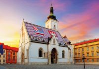 Zagreb igreja são marcos