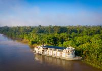 Aerial delfin iii amazon cruises